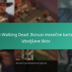 The Walking Dead: Bonusi mesečne karte za izboljšave likov