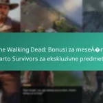 The Walking Dead: Bonusi za mesečno karto Survivors za ekskluzivne predmete