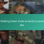 The Walking Dead: Kode za darila za posebne like