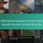 The Walking Dead: Nagrade za mejne dosežke dogodka Survivors za skupnostne cilje