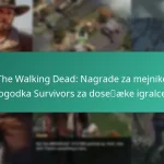 The Walking Dead: Nagrade za mejnike dogodka Survivors za dosežke igralcev