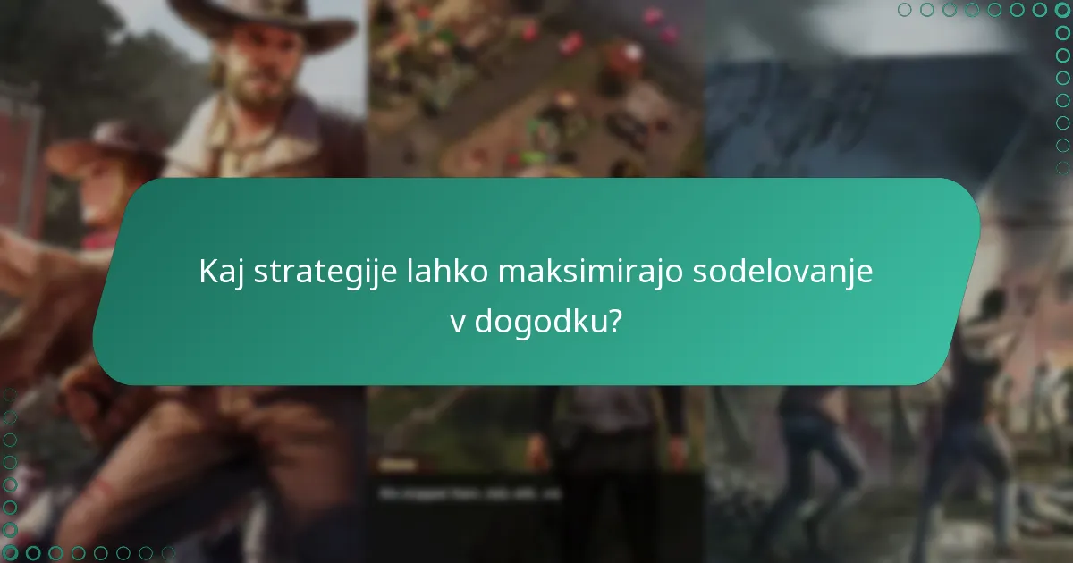 Kako deluje dogodek v Walking Dead: Survivors?
