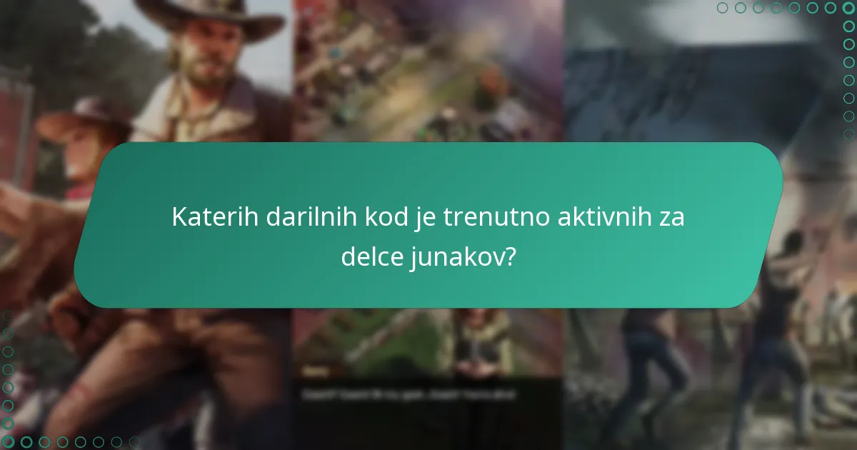 Kdaj so nove darilne kode izdane v The Walking Dead: Survivors?