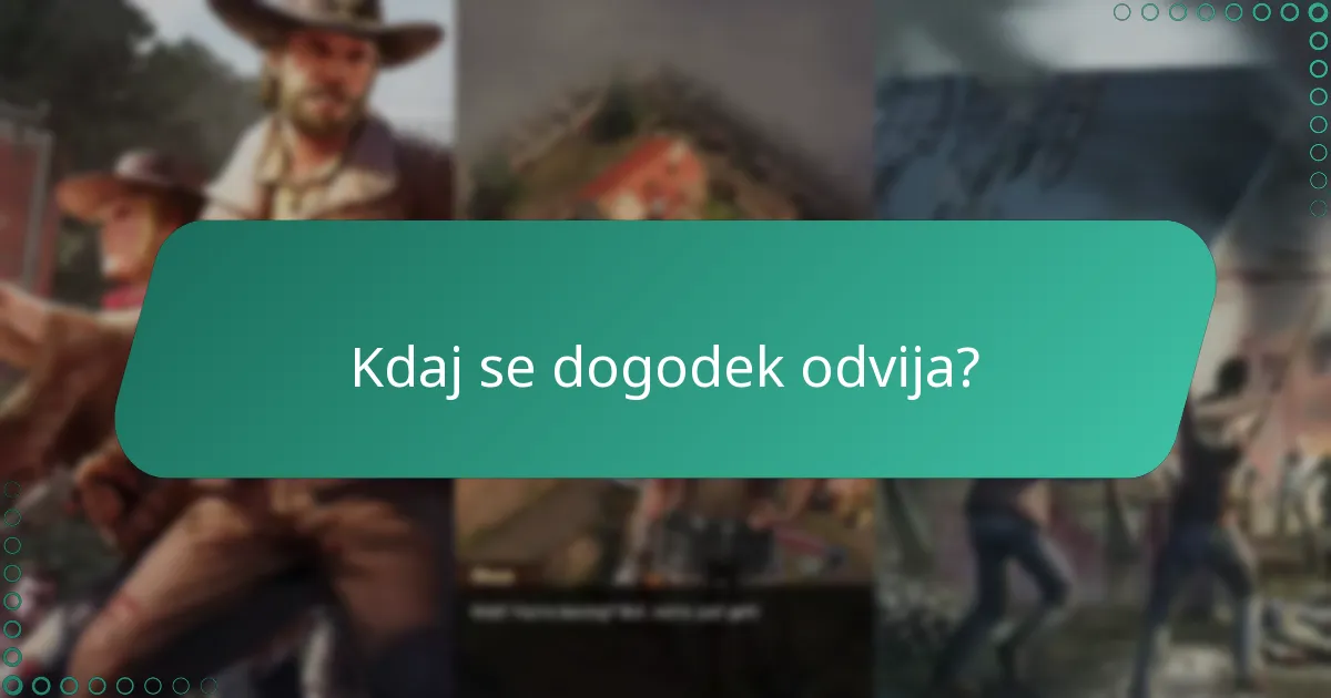 Kakšne spremembe so bile uvedene v dogodku v primerjavi s prejšnjimi različicami?